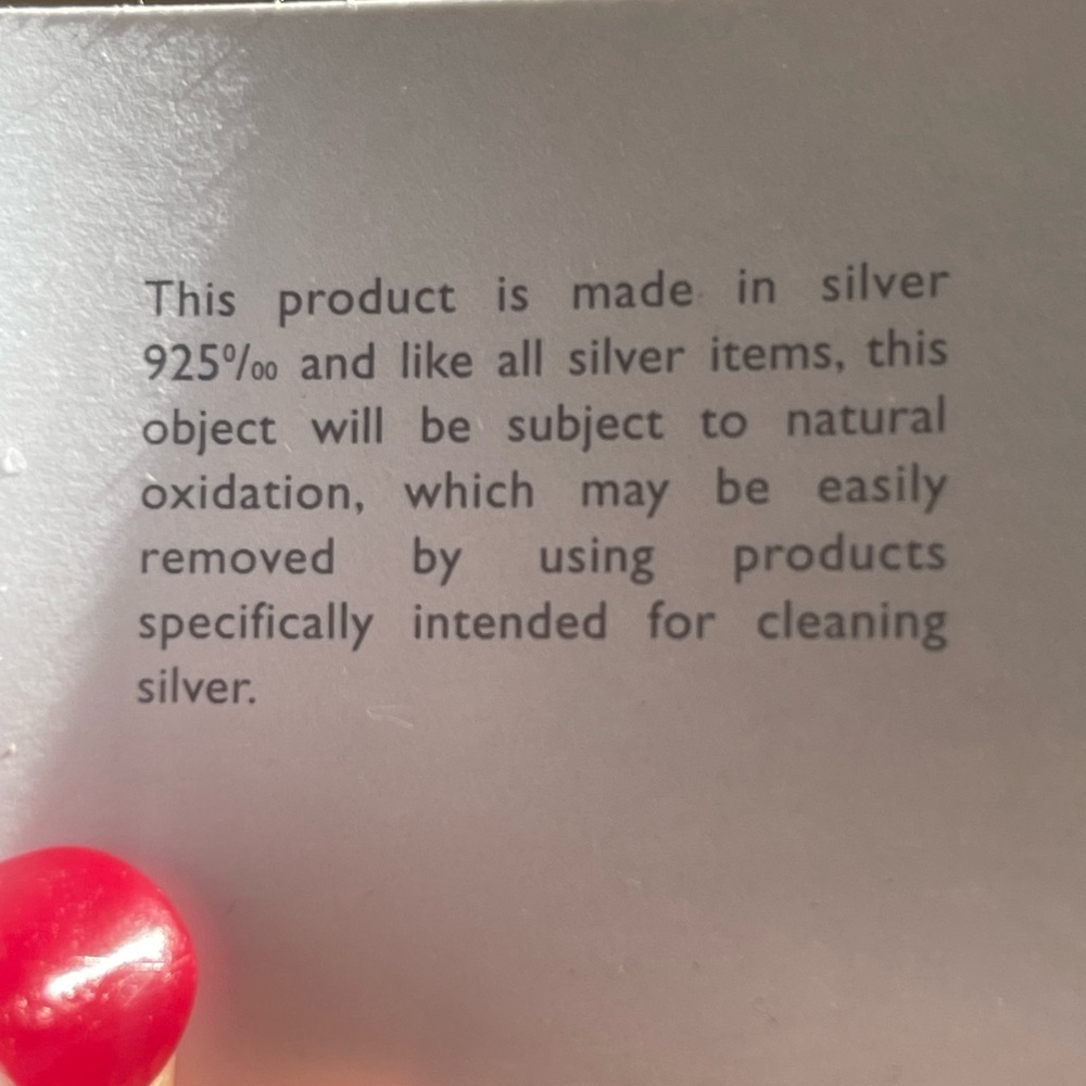Gucci sterling silver keychain gorgeous marked 925 new in box - Picture 9 of 9